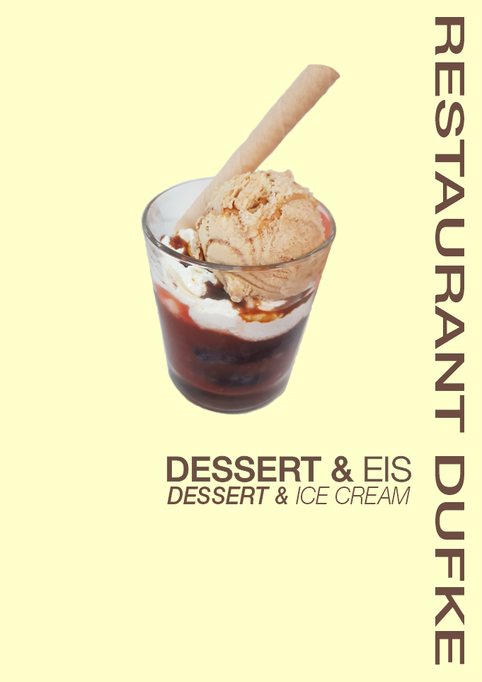 Restaurant DUFKE - DESSERT & EIS